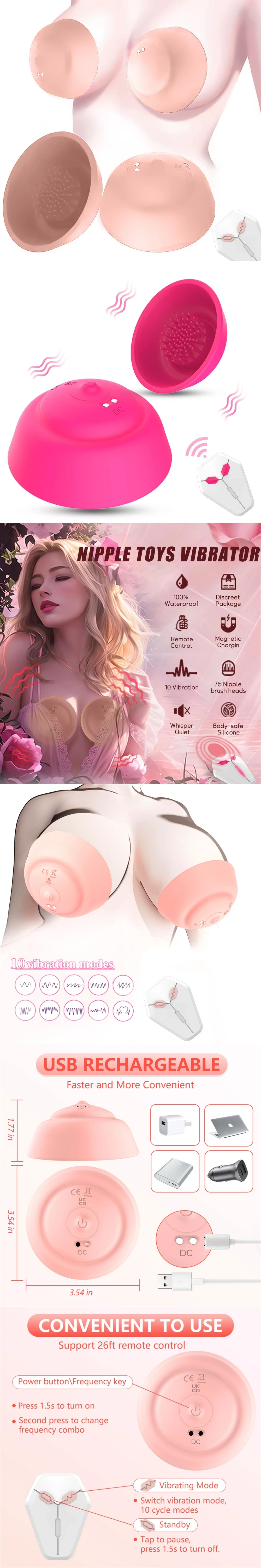 venusfun wearable nipple suckers silicone breast massagers