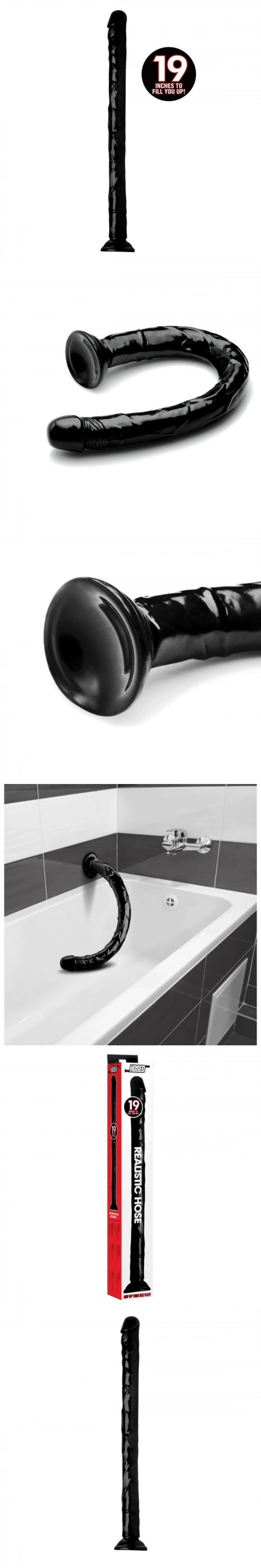 hosed 19 inch realistic anal dildo extra long dildo suction cup dildo backdoor trainer