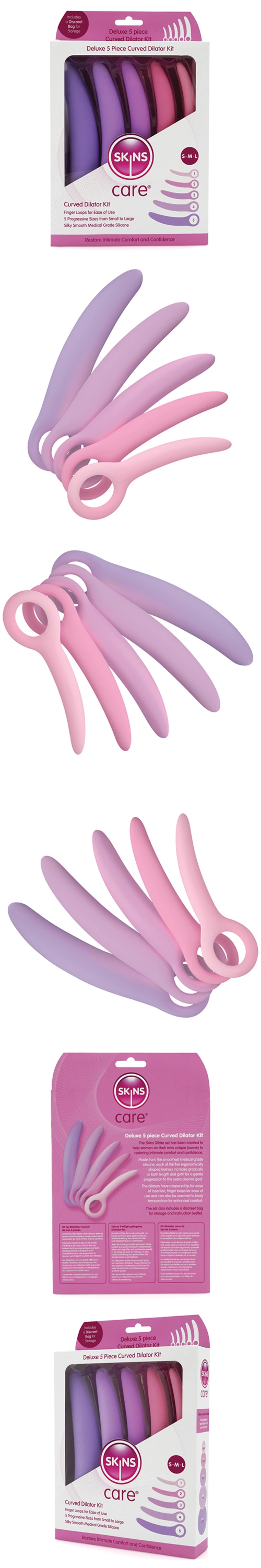 creative conceptions skins care curved dilators 5pcs